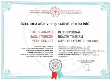 Sağlık Turizmi Yetki Belgesi